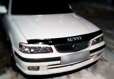Реснички на фары для Nissan Sunny B15 1998-2004