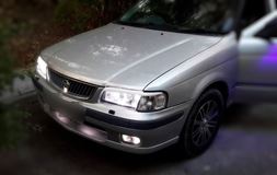 Реснички на фары для Nissan Sunny B15 1998-2004