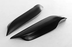 Накладки на передние фары (Реснички) Renault Logan 2004-2013, Lada Largus (универсал, фургон)  2012 - 2019, Largus Cross (универсал) 2014 - 2019