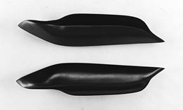 Накладки на передние фары (Реснички) Renault Logan 2004-2013, Lada Largus (универсал, фургон)  2012 - 2019, Largus Cross (универсал) 2014 - 2019