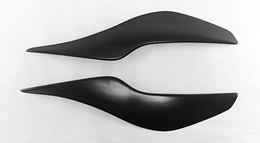 Накладки на фары (реснички) Ford Focus 2 2008-2011 рестайлинг (ABS)