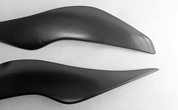 Накладки на фары (реснички) Ford Focus 2 2008-2011 рестайлинг (ABS)