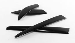 Накладки (реснички) на задние фонари Mitsubishi Lancer 10 2007-