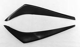 Реснички на фары TOYOTA HIGHLANDER 2010-2013 XU40