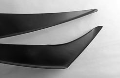 Реснички на фары TOYOTA HIGHLANDER 2010-2013 XU40