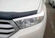 Реснички на фары TOYOTA HIGHLANDER 2010-2013 XU40