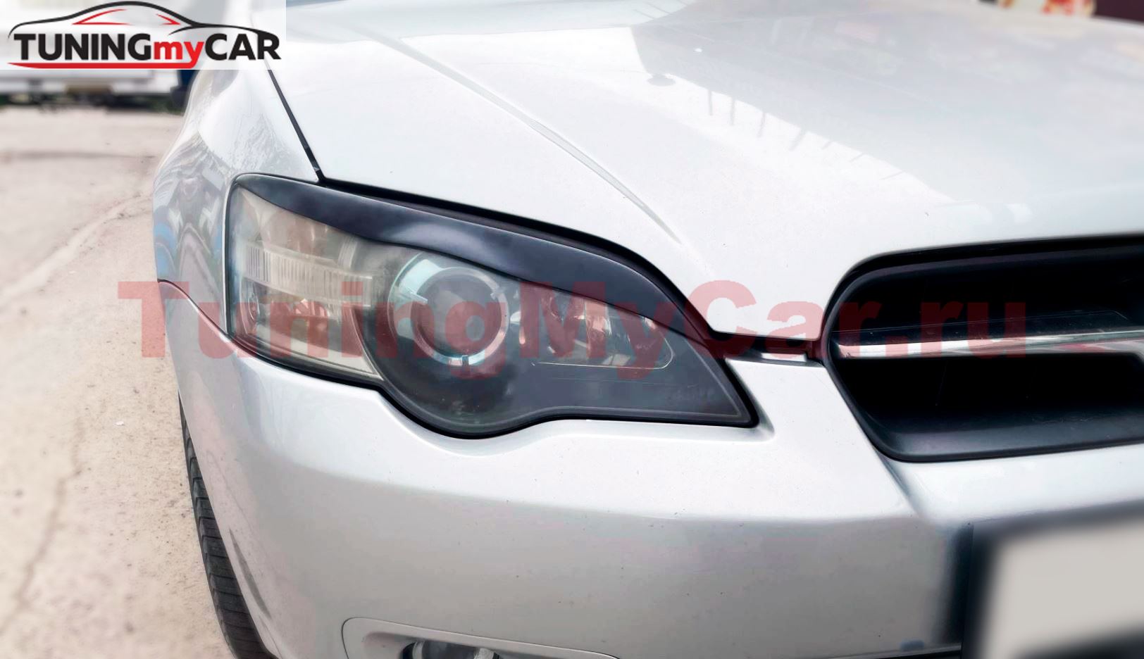 Реснички на фары для Subaru Legacy BL 2003-2006