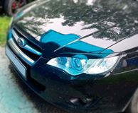 Реснички на фары для Subaru Legacy BL 2003-2006