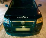 Накладки на фары (реснички) для Toyota Avensis T 250 2003-2008 