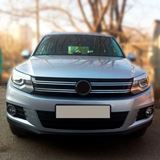 Накладки на передние фары (реснички) для Volkswagen Tiguan 2011-2017