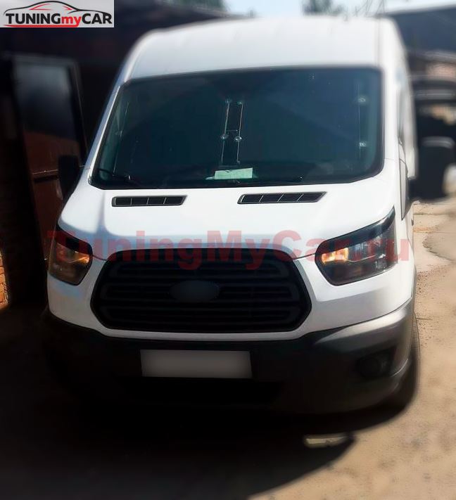 Накладки на фары (реснички) для Ford Transit 2014-