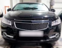Накладки на передние фары (реснички) для Chevrolet CRUZE 1 (2009-2014)