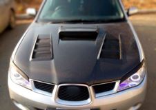 Реснички на фары для Subaru Impreza GD 2005-2007