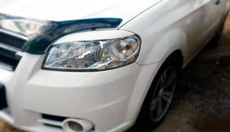 Реснички на фары CHEVROLET AVEO T250 2005-2012 седан