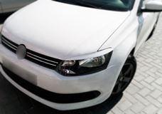 Реснички на фары для Volkswagen Polo V 2009-2020