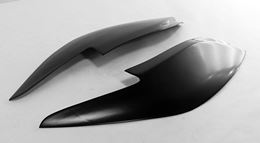 Накладки на фары (реснички) для Volkswagen Golf Plus 2005-2014