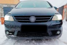 Накладки на фары (реснички) для Volkswagen Golf Plus 2005-2014