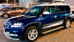 Накладки на фары (реснички) для Skoda Yeti 2013-2018