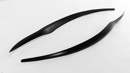 Накладки на фары (реснички) для Mercedes-Benz S-Class 220 1998-2005