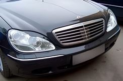 Накладки на фары (реснички) для Mercedes-Benz S-Class 220 1998-2005