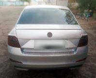 Накладки на задние фонари (реснички) для Skoda Octavia A7 2012-2017 (III дорестайлинг)