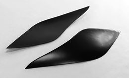 Реснички на фары для Toyota Belta 2005-2012 NCP96