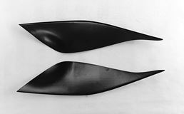 Реснички на фары для Mazda Demio DY3W 2005-2007