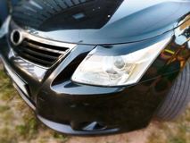 Реснички на фары для Toyota Avensis T270 2008-2011
