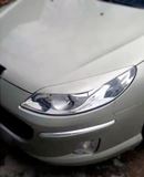Реснички на фары для Peugeot 407 2004-2010