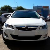 Тюнинг комплект накладок на передние фары и задние фонари для Opel Astra J 2009-2012