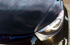 Реснички на фары HYUNDAI ELANTRA 2010-2016г