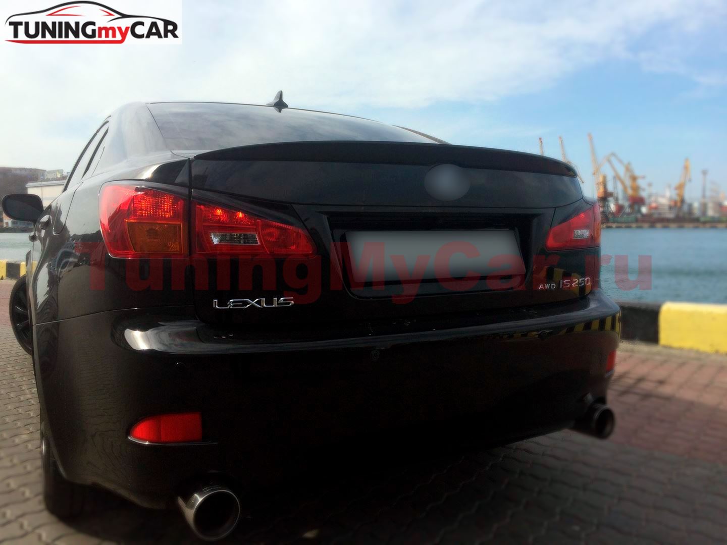 Реснички на задние фонари для LEXUS IS 250 2005-2013