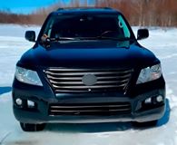 Реснички на фары LEXUS LX570 2007-2012 J200