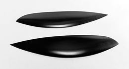 Накладки на передние фары (реснички) для Kia Rio 2 2005-2011