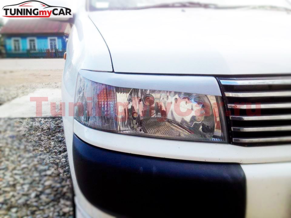 Реснички на фары для Toyota Probox NCP55 2002-2014