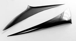 Реснички на фары для Kia Rio 4 2017-2020