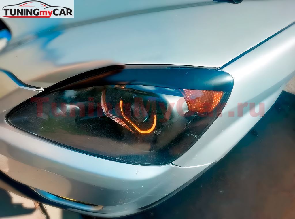 Накладки на фары (реснички) для Honda CR-V 2001-2004