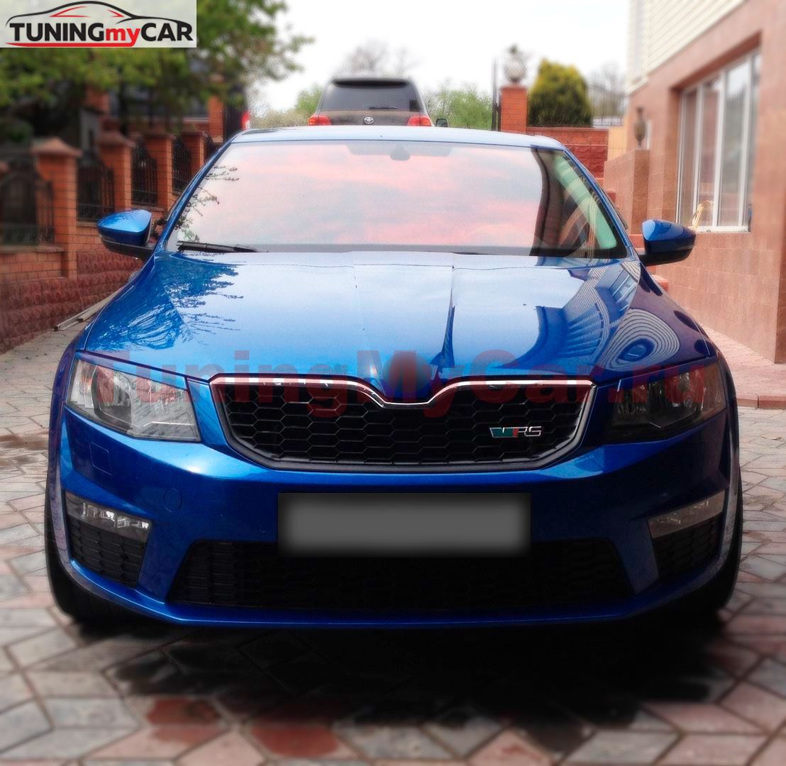 Накладки на фары для Skoda Octavia 2013-2020