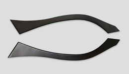 Накладки на кромки задних арок без скотча для Hyundai Tucson IV 2020-2025