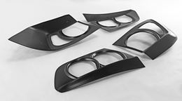 Накладки на задние фонари Mitsubishi Lancer 10 (седан) 2007-2017