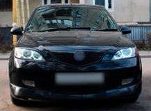 Реснички на фары для Mazda 2 2002-2007, Mazda Demio 2002-2005