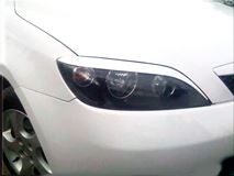 Реснички на фары для Mazda 2 2002-2007, Mazda Demio 2002-2005