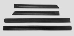 Молдинги на двери для LADA Granta FL (седан) 2018- (ШАГРЕНЬ)