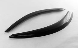 Накладки на фары (реснички) для Nissan Qashqai 2013-2017