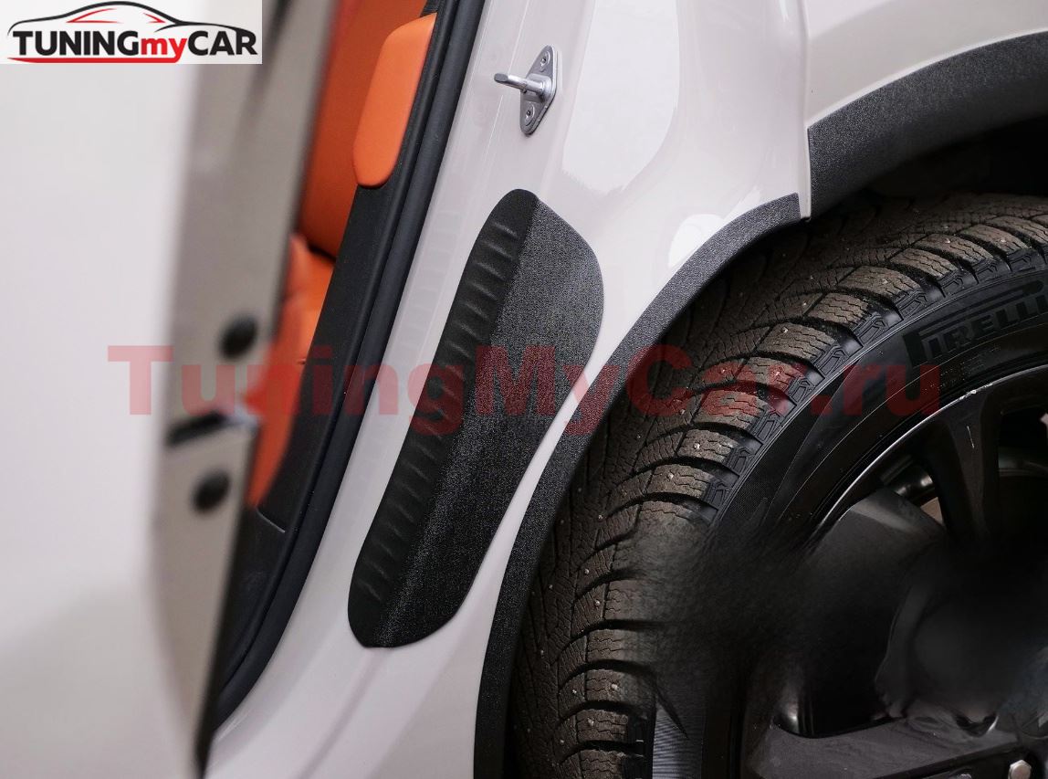 Накладки на внутренние части задних арок без скотча для Li (Lixiang) L6 2024-