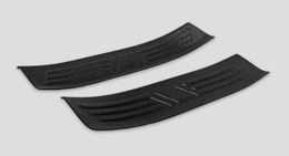 Защитные накладки на пороги задних дверей со скотчем для Hyundai Tucson IV 2020-2025 Узкая