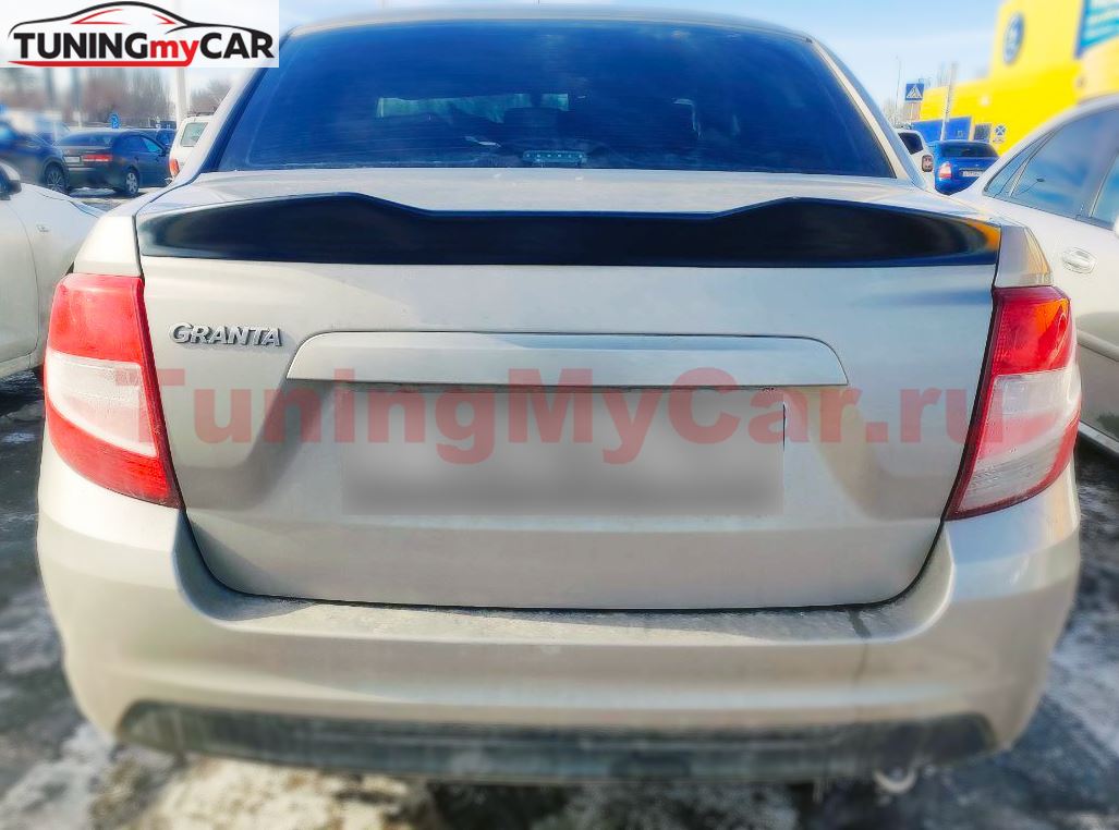 Лип-спойлер (M4-Style) для LADA Granta FL (седан) 2018-