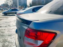 Лип-спойлер (M4-Style) для LADA Granta FL (седан) 2018-