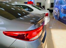 Лип спойлер (M4 Style) для Kia Rio IV 2016-2020 (дорестайлинг)