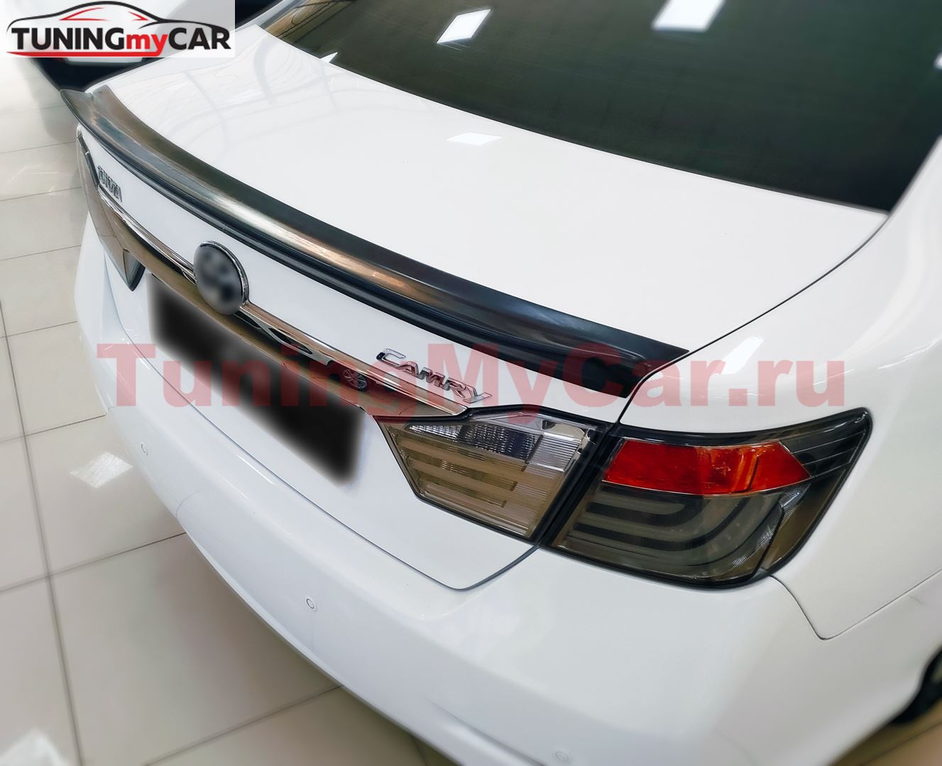 Лип-спойлер для Toyota Camry XV50 2011-2014 (дорестайлинг)